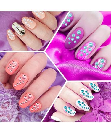 660 Pieces Face Gems & Hair Pearls - Self-Adhesive Rhinestones for Makeup Festival Face Jewels & DIY Crafts in 3/4/5/6mm - Buy Online on GoSupps.com