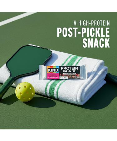 KIND Protein MAX Raspberry Cocoa Crisp 20g Protein 1g Sugar Low Sugar High Protein Snack Bars 4 Count 1 Count (Pack of 4) - Buy Online on GoSupps.com