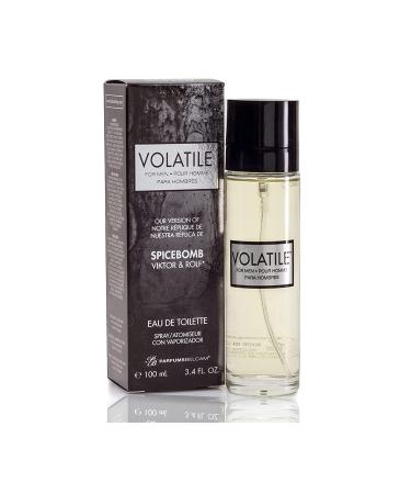 PB ParfumsBelcam Volatile for Men 3.4 Fl Oz EDT Spray - Viktor & Rolf Spicebomb Inspired Fruity Fragrance - Buy Online on GoSupps.com