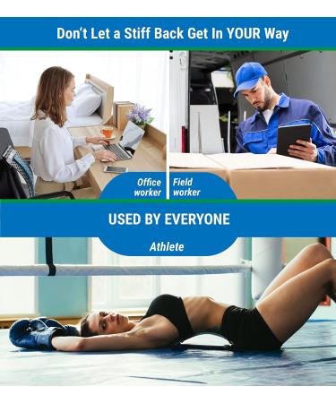 Spine Deck Back Stretcher for Lower Back Pain Relief | Multi-Level Lumbar Spine Stretcher Device - Buy Online on GoSupps.com