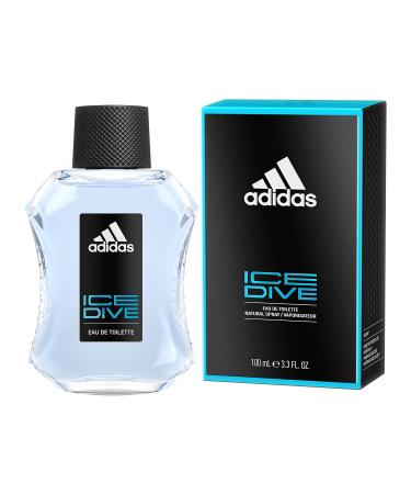 Adidas Ice Dive Eau de Toilette 3.3 fl oz (Pack of 1) Notes of Lavender Sandalwood and Vanilla Men's Fragrance Long Lasting Sporty Fragrance Travel Size 3.4 Fl Oz (Pack of 1) Eau De Toilette - Buy Online on GoSupps.com