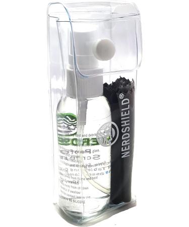 Leader Liquid Lens Cleaner Kit - Eyeglass & Cell Phone Cleaner (1.7oz) with 2 Microfiber Cloths | Travel Size International Shipping Available - Buy Online on GoSupps.com