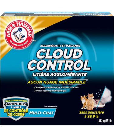 ARM & HAMMER Cat Litter Clump & Seal Cloud Control Multi-Cat Odour Control Dust Free Clumping Clay Litter 8.62kg (Pack of 1) Cloud Control 8.6kg - Buy Online on GoSupps.com