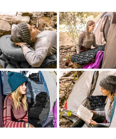 HiHiker Ultralight Camping Sleeping Pad - Compact Air Mattress for Backpacking and Outdoor Activities - Buy Online on GoSupps.com