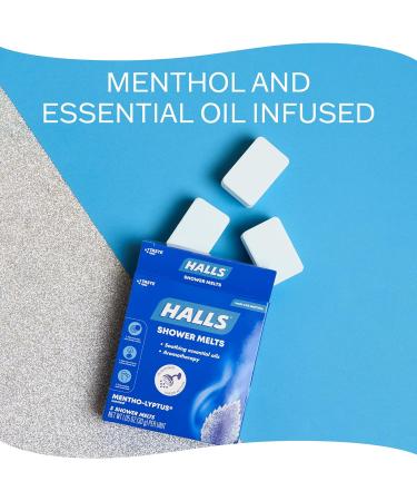 Halls Soothing Shower Melts 5 Pack - Mentho-lyptus Scented Aromatherapy with Essential Oils - Buy Online on GoSupps.com