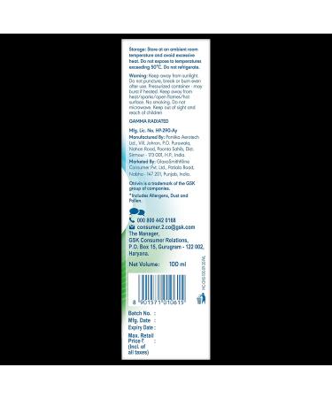 Otrivin Breathe Clean Daily Nasal Wash 100 ml Soothing Nasal Care for Clear Breathing | International Shipping Available - Buy Online on GoSupps.com