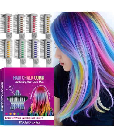 Lot de 8 peignes applicateurs de teinture jetables en mat riaux ABS de diff rentes couleurs faciles utiliser sans tracas pour nettoyer les cheveux jetables - Buy Online on GoSupps.com
