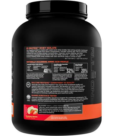 Rule One R1 Protein Strawberry Banana - 2260g - Buy Online on GoSupps.com