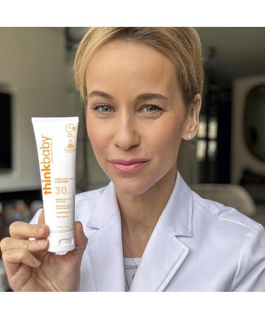Thinkbaby Mineral Sunscreen SPF 30 Clear Zinc Oxide Baby Sunscreen - 3 Fl Oz. - Buy Online on GoSupps.com