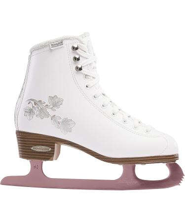 Rollerblade Bladerunner Ice Diva Women's Adult Figure Skates - White/Rose Gold - Size 7 | Ice Skates - Buy Online on GoSupps.com
