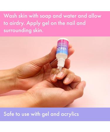 Nail Clearing Gel - Boost Healthy Skin & Nail Growth - Apple & Sugar Extract - 0.5 fl oz - International Shipping - Buy Online on GoSupps.com