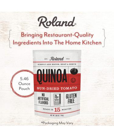 Roland Foods Sun-Dried Tomato Seasoned Quinoa - Gluten Free, Imported Specialty Food, 5.46 oz - Buy Online on GoSupps.com