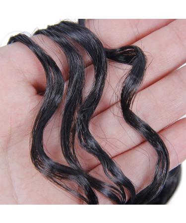 18 Synthetic Deep Twist Crochet Hair Extensions - 5 Packs Natural Black Deep Wave Bohemian Crochet Braids - 18 Inch - Buy Online on GoSupps.com