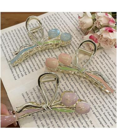 Hair Clip Tulip Design Hair Clips for Thick Hair Claw Clip Hair Clip Hair Clips for Women Claw Clips for Thick Hair Hair Clips - Buy Online on GoSupps.com