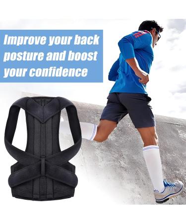 LDBKLGHJ Posture Corrector - For Men and Women Comfortable & Breathable Back Support - Ultimate Back Brace with Shoulder Brace for Upper & Lower Back Pain Relief(2XL) - Buy Online on GoSupps.com