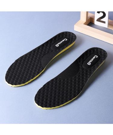Premium Memory Emulsion Latex Insoles for Men & Women - Cushioning Shock Absorption Breathable Comfort Reduce Muscle Fatigue | Sizes 7-12 & 4-7.5 - Buy Online on GoSupps.com