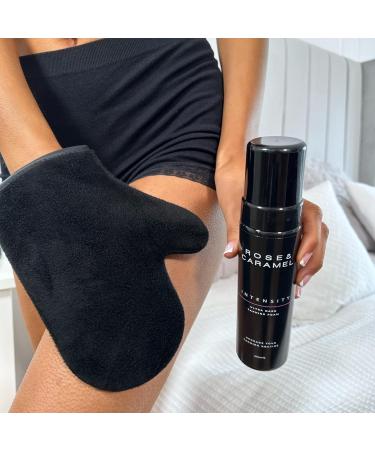 Rose & Caramel Deluxe Tanning Mitt - Double Layered Washable & Reusable | Streak-Free Self Tan Application for Hands & Feet - Buy Online on GoSupps.com