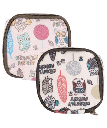 Healvian 2 pieces of napkin storage bag menstrual pillow bags breastfeeding pillow holder.