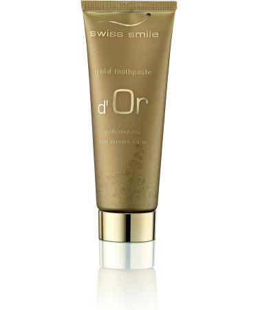 Swiss Smile dOr Set: Premium Toothpaste & Toothbrush (75ml) - Elevate Your Oral Care | International Shipping Available - Buy Online on GoSupps.com