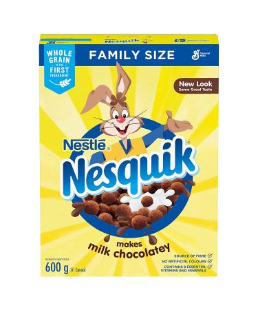 Nesquik Chocolate Cereal 600g | Imported from Canada | Delicious Breakfast Option - Buy Online on GoSupps.com