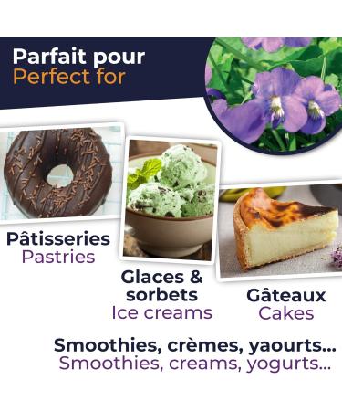 D co Relief - Purple Liquid Flavor 125ml - Pastry & Yogurt Maker Food Flavor - For Cakes Pastries Yogurts - Concentrated - Buy Online on GoSupps.com