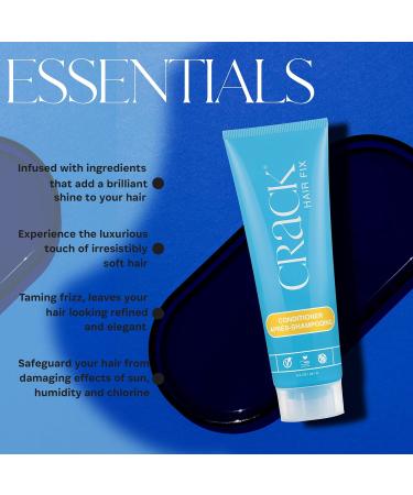 Crack HAIR FIX Conditioner - Nourishing & Hydrating | Detangle Tame & Strengthen Hair | 10 Oz | International Shipping Available - Buy Online on GoSupps.com