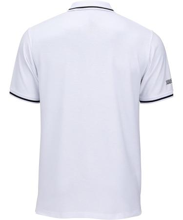 Juventus Men's Polo Shirt Official Collection - White | Shop Authentic Italian Soccer Apparel Online - Buy Online on GoSupps.com