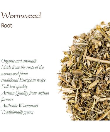 Organic Wormwood Mugwort Herbal Tea - 200g (Pack of 1) - Buy Online on GoSupps.com