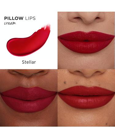IT Cosmetics Pillow Lips Lipstick - Stellar Red - High-Pigment Matte Color with Lip-Plumping Formula - 0.13 oz - Buy Online on GoSupps.com