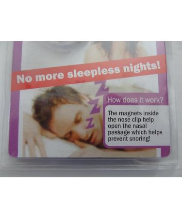 Snore Less with Anti-Snoring Magnetic Nose Clip - Open Nasal Passages for Better Sleep! - Buy Online on GoSupps.com