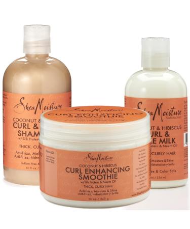 Shea Moisture Coconut & Hibiscus Curl Enhancing Trio by Shea Moisture