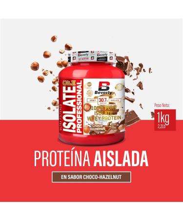 Beverly ISOLATE CFM | Lacprodan Whey Protein Isolate | 1 Kg | 6 Flavors (1 KG CHOCOLATE HAZELNUT) - Buy Online on GoSupps.com