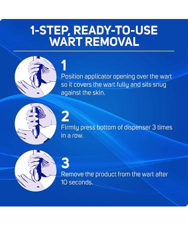 Cryogenic Wart Remover Freeze | Care Science 8 Applications for Common Warts on Hands, Elbows, Knees & Plantar Warts on Feet - Buy Online on GoSupps.com
