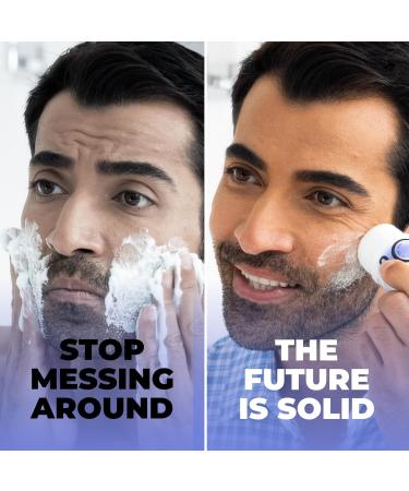 Travel Size Vegan Shaving Cream Stick - Cruelty Free Hydrating & Mess-Free | Ideal for Sensitive Skin - 1.8 Ounce - Buy Online on GoSupps.com