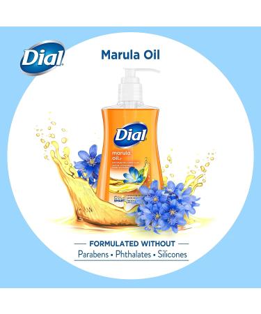 Dial Liquid Hand Soap with Marula Oil - 7.5 Fl Oz (Pack of 1) - Buy Online on GoSupps.com