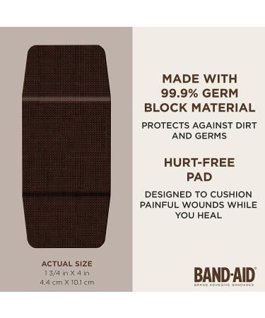 Band-Aid Brand Ourtone Adhesive Bandages BR65 - Extra Large, 10 ct - Buy Online on GoSupps.com
