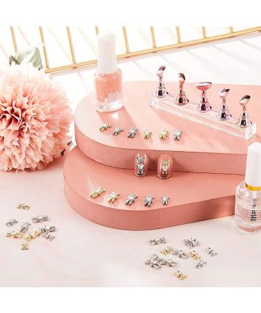 60 Pieces Bear Nail Art Decoration - Cute 3D Crystal Rhinestone Bear Shaped Ornaments for DIY Nail Art & Crafts - Manicure Tips Decoration - Pack of 1 - Buy Online on GoSupps.com