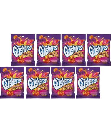 Fruit Gushers Flavor Mixers Fruit Flavored Snacks- Naturally Flavored Raspberry Lemonade Strawberry Peach Orange Cher - Buy Online on GoSupps.com