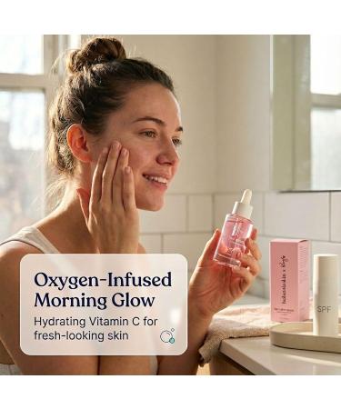 Bohemia Skin Kay's Glow Serum - Vitamin C Serum for Face (THD Ascorbate) - Hydrating Dark Spot & Post Blemish Mark Fader - Oxygen Infused for Radiant Dewy Skin - Non Sticky & Non Comedogenic - 1 Fl Oz - Buy Online on GoSupps.com