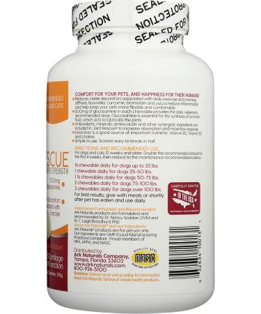 Joint Rescue Super Strength Chewables - 90 Tablets - Whites/Tan - Buy Online on GoSupps.com