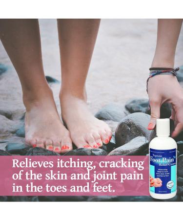 Topricin Foot Pain Relief Cream - 8 oz Pack of 3 | Fast International Shipping & Pain Relief Solution - Buy Online on GoSupps.com
