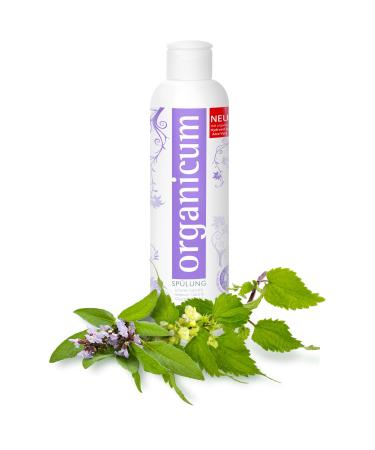 organicum conditioner (250ml) vegan hair care for silky shine & suppleness 250 ml (1 pack)