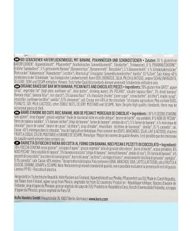 KoRo - Barre d'avoine saveur banana bread bio 15 x 60 g - Buy Online on GoSupps.com