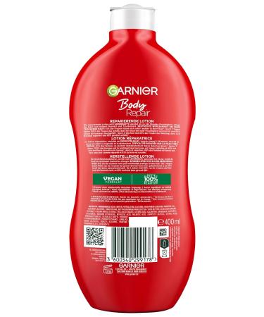 Garnier Body Moisturizing Cream - 400 ml Repair Cream for Soft Hydrated Skin | Buy Internationally - Buy Online on GoSupps.com