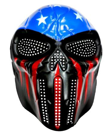 KatchOn Halloween Punisher Mask - 3D Mask | Breathable Halloween Creepy Mask for Party | Airsoft Mens Halloween Costumes | Ghost Skeleton Adult Halloween Mask | Scary Halloween Masks for Adults
