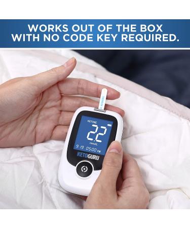 KetoGuru Ketone Meter Starter Kit - Track and Monitor Ketosis Levels for Optimal Results - Buy Online on GoSupps.com
