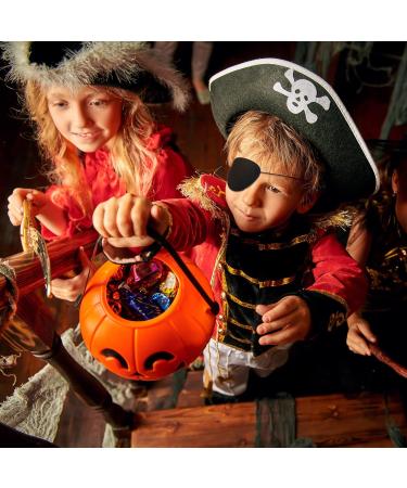 48 Pack Pirate Eye Patches | Black Felt Eye Patches for Kids & Adults | Perfect for Pirate Themed Parties & Role Play - Buy Online on GoSupps.com