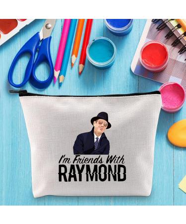 Levlo Raymond Motif Cosmetic Bag - Perfect Gift for Fans | Women s Makeup Bag with Zipper - Buy Online on GoSupps.com