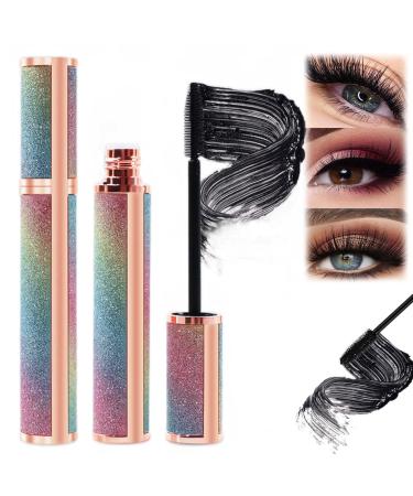 CERAVI Lashvibe Mascara Sweetempo Mascara Natural 4D Fiber Mascara 4D Silk Fiber Eyelash Mascara Waterproof Curling Lashes Lengthening Mascara Black Thick Long Lasting Smudge Proof (2PCS)