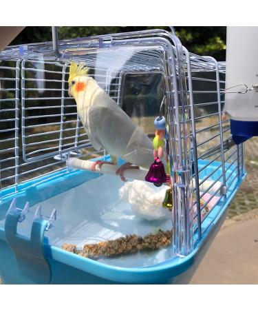 ZIQON 100 Pcs Big Size Bird Cage Liner Papers - Disposable & Absorbent Cushion Pad for Pet Bird Parrot - Buy Online on GoSupps.com